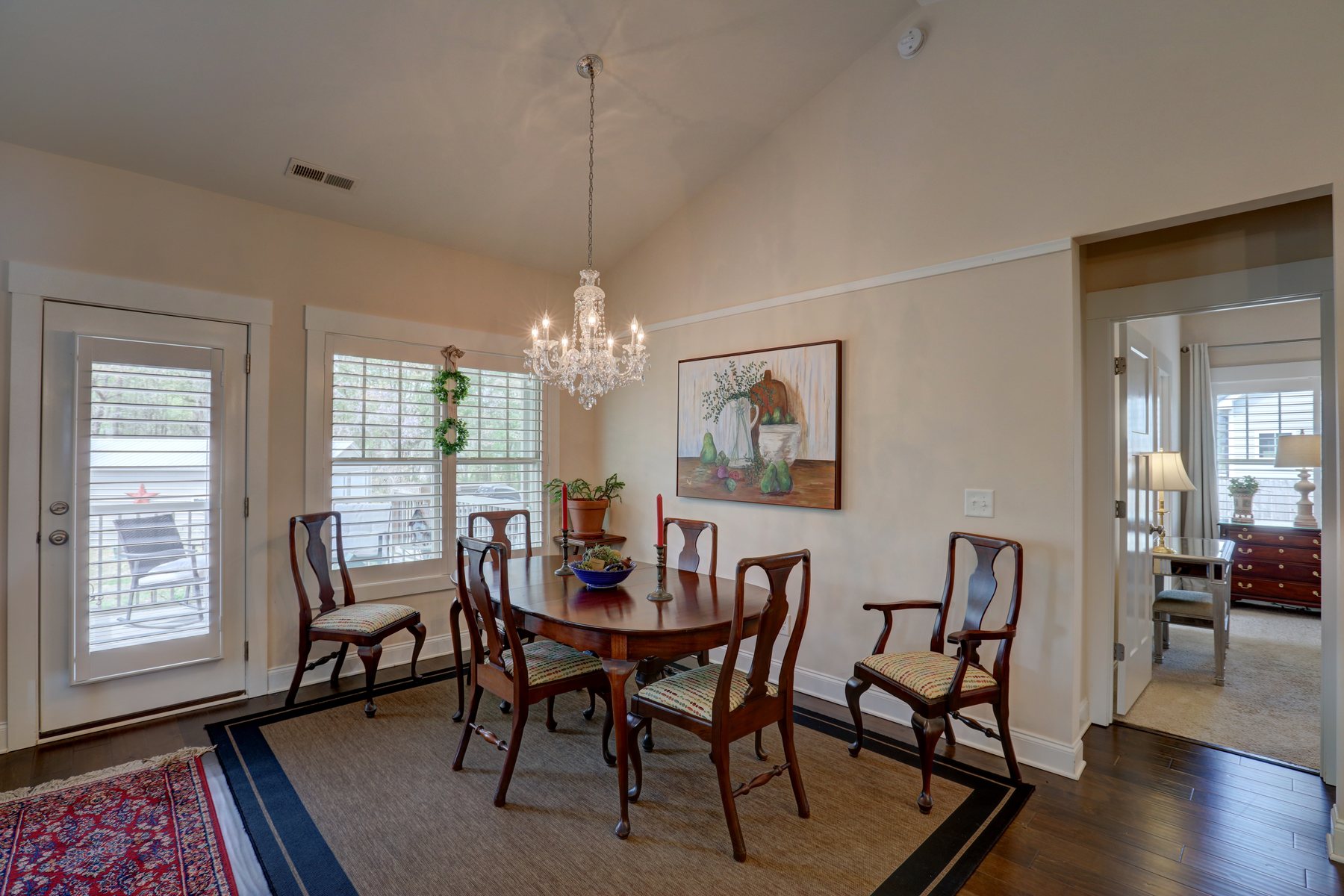 Interior screenshot from a restaurant virtual tour